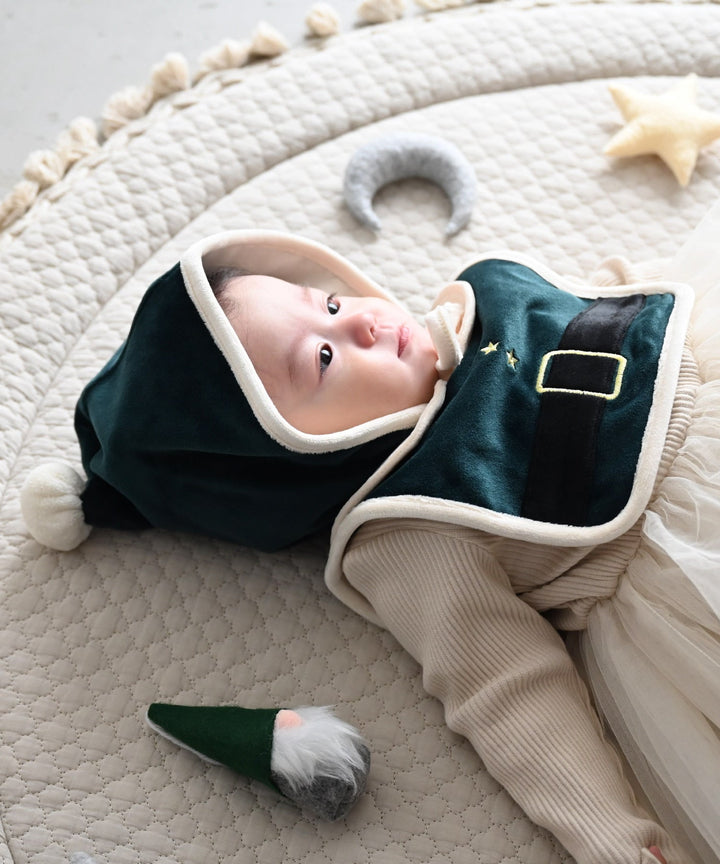 [Christmas] Costume Bib and Bonnet Set