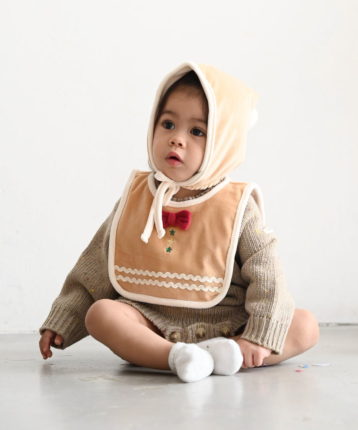 [Christmas] Costume Bib and Bonnet Set