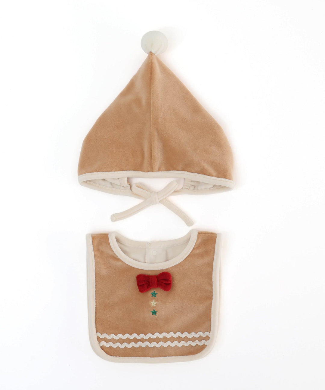 [Christmas] Costume Bib and Bonnet Set