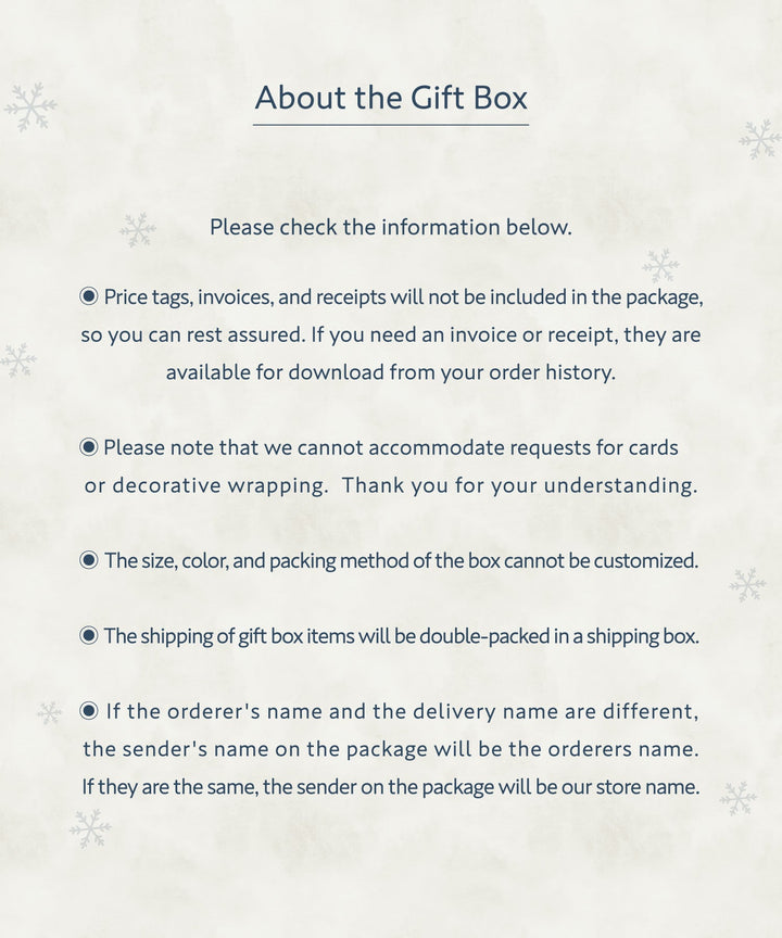 [Gift Box] Poncho (Flannel)