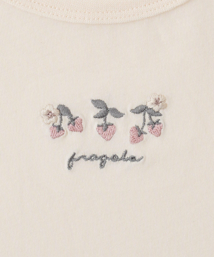 【SS】Shoulder Frill Long-Sleeve T-Shirt