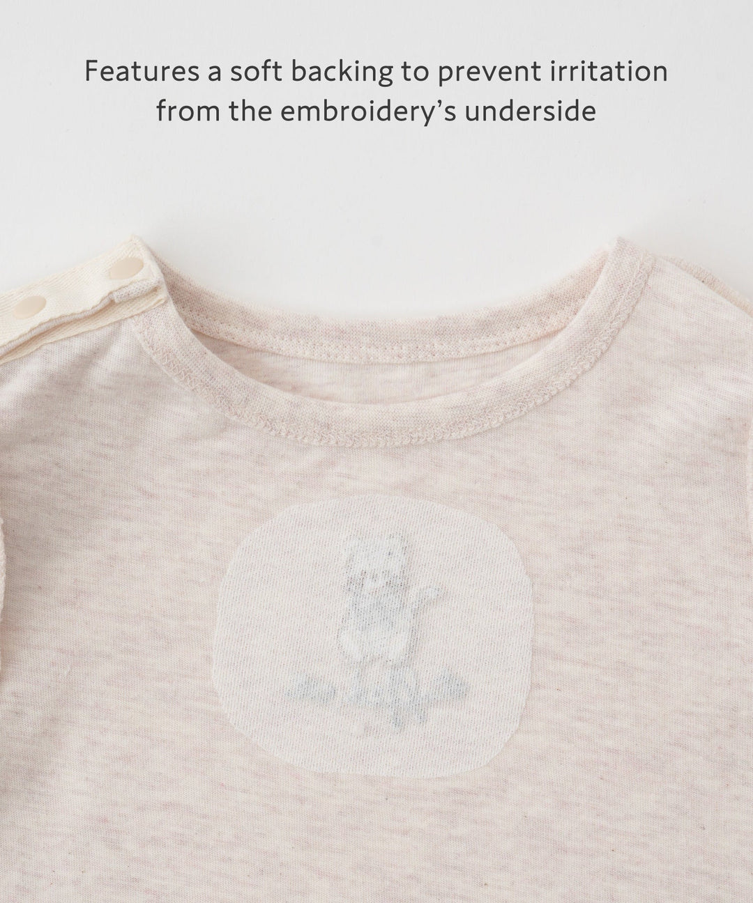 【SS】Shoulder Frill Long-Sleeve T-Shirt