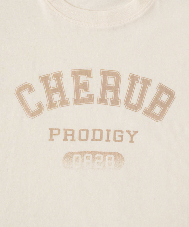 【SS】College Logo Long-Sleeve T-Shirt