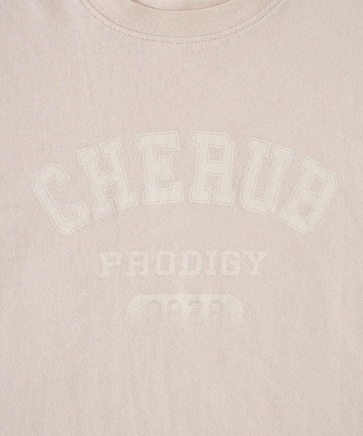 【SS】College Logo Long-Sleeve T-Shirt