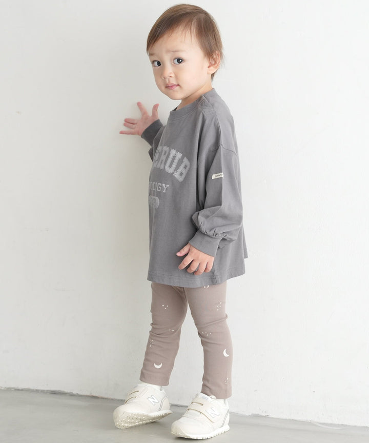 【SS】College Logo Long-Sleeve T-Shirt