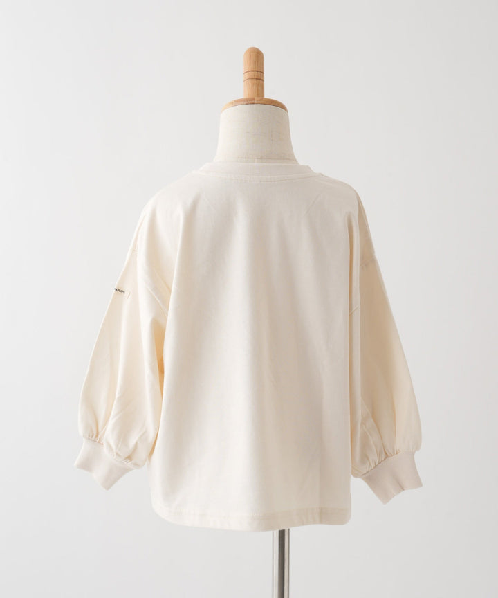 【SS】College Logo Long-Sleeve T-Shirt