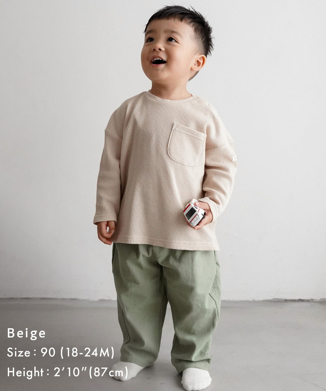 Waffle Long-Sleeve T-Shirt