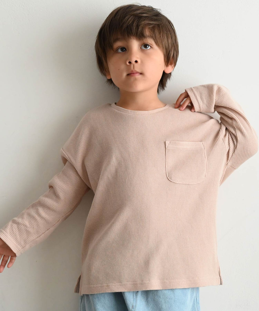 【AW】Waffle Long-Sleeve T-Shirt