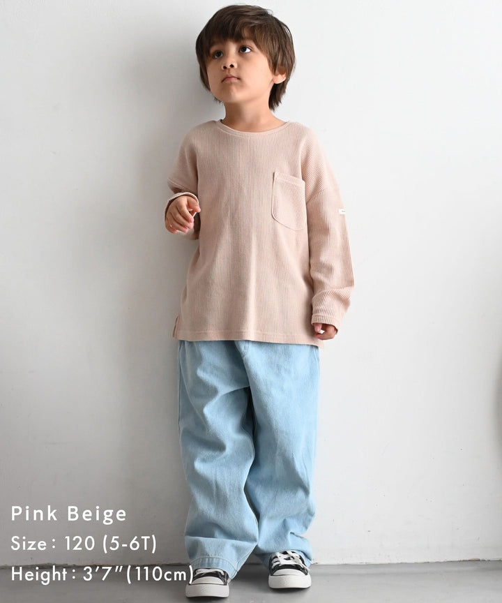 【AW】Waffle Long-Sleeve T-Shirt