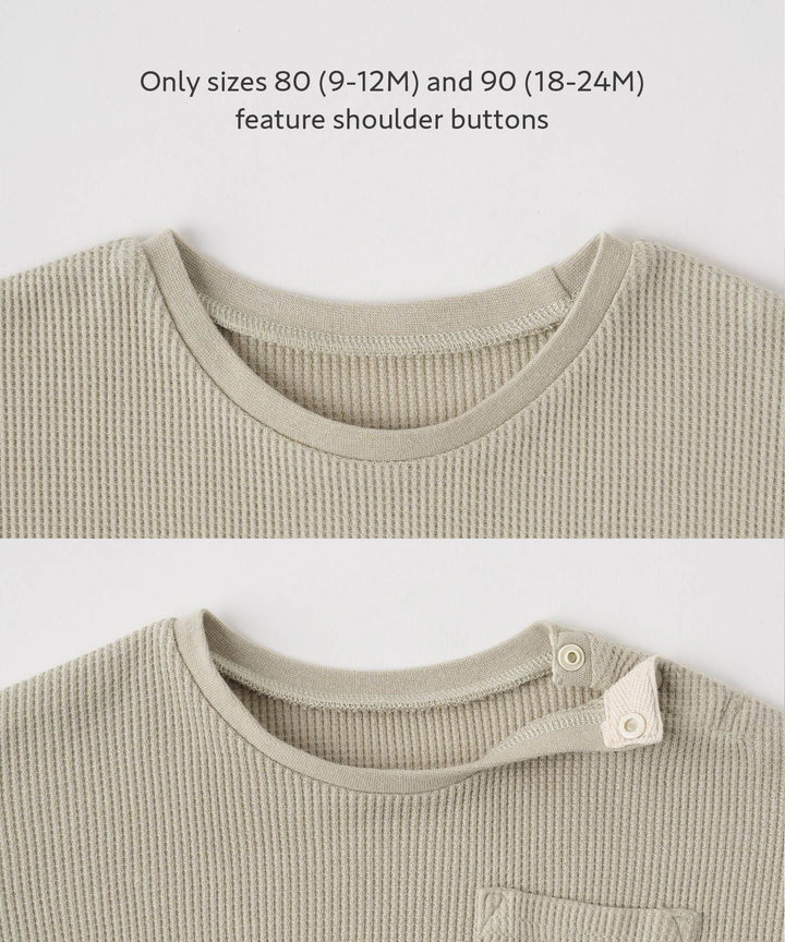 【AW】Waffle Long-Sleeve T-Shirt