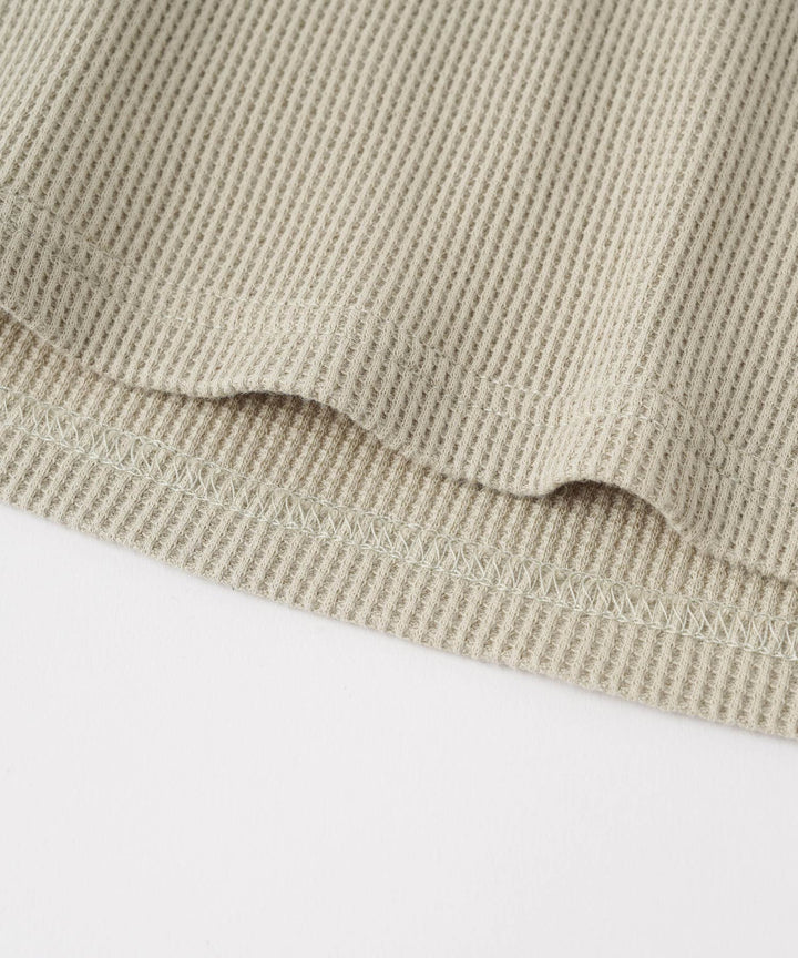 Waffle Long-Sleeve T-Shirt