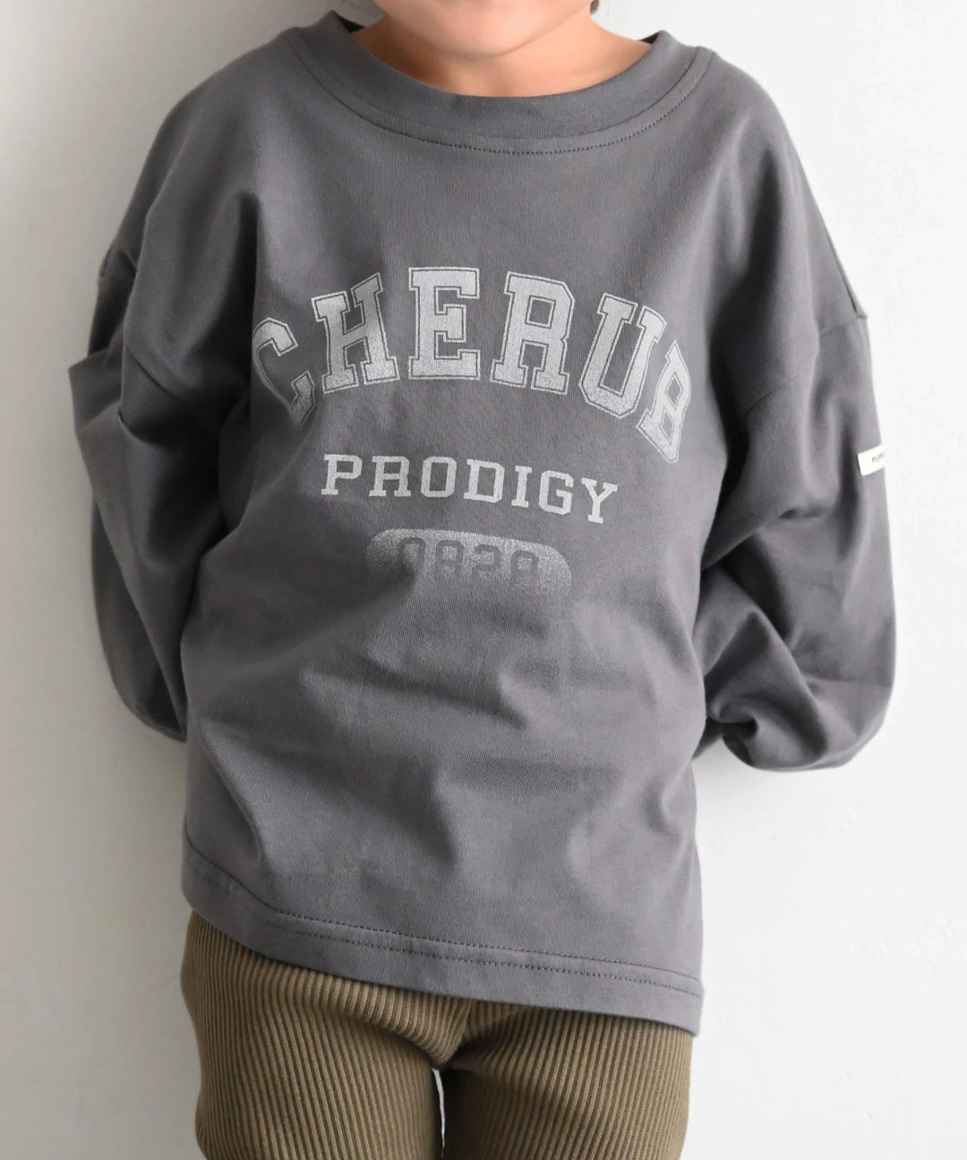 【AW】College Logo Long-Sleeve T-Shirt