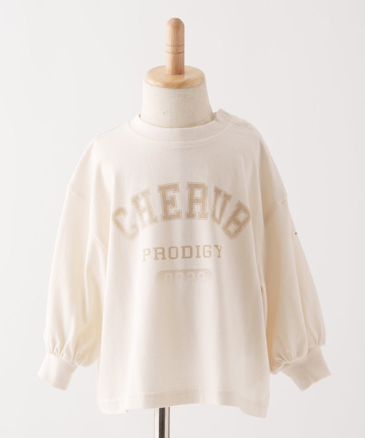 【AW】College Logo Long-Sleeve T-Shirt