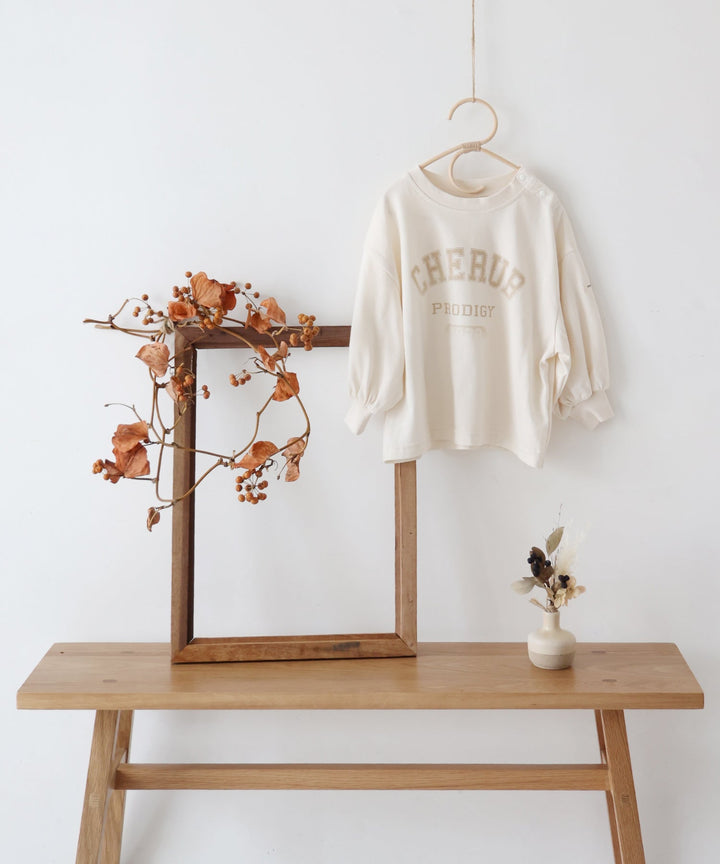 【AW】College Logo Long-Sleeve T-Shirt