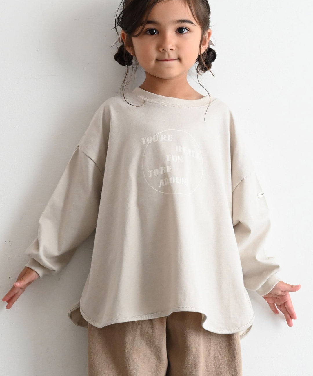 【AW】Round-Hem Long-Sleeve T-Shirt