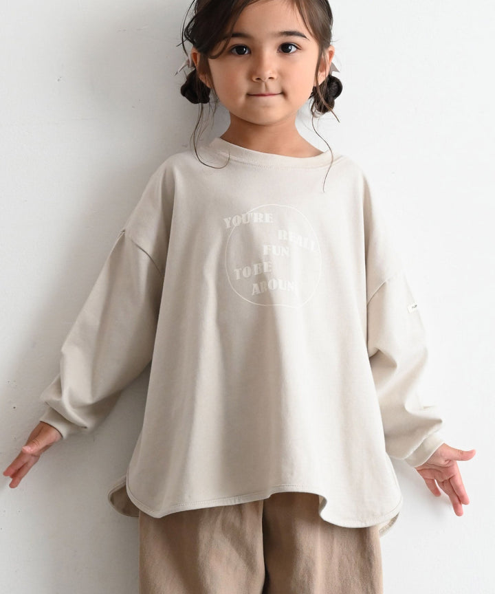 【AW】Round-Hem Long-Sleeve T-Shirt