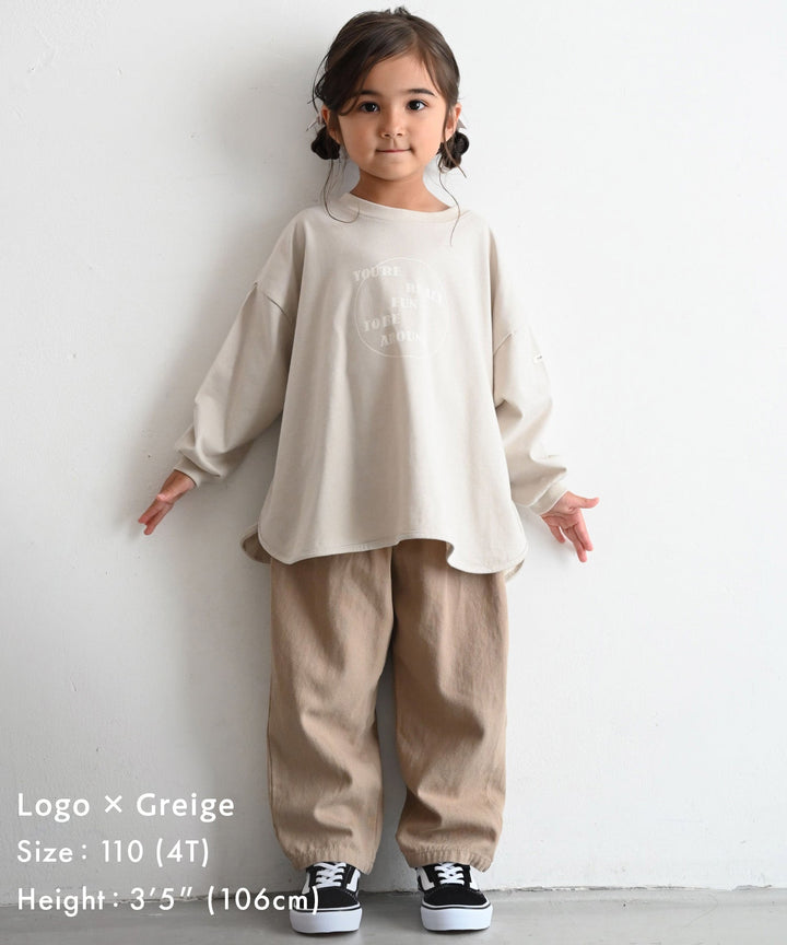 【AW】Round-Hem Long-Sleeve T-Shirt