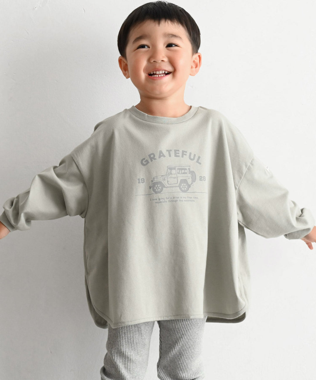 【AW】Round-Hem Long-Sleeve T-Shirt