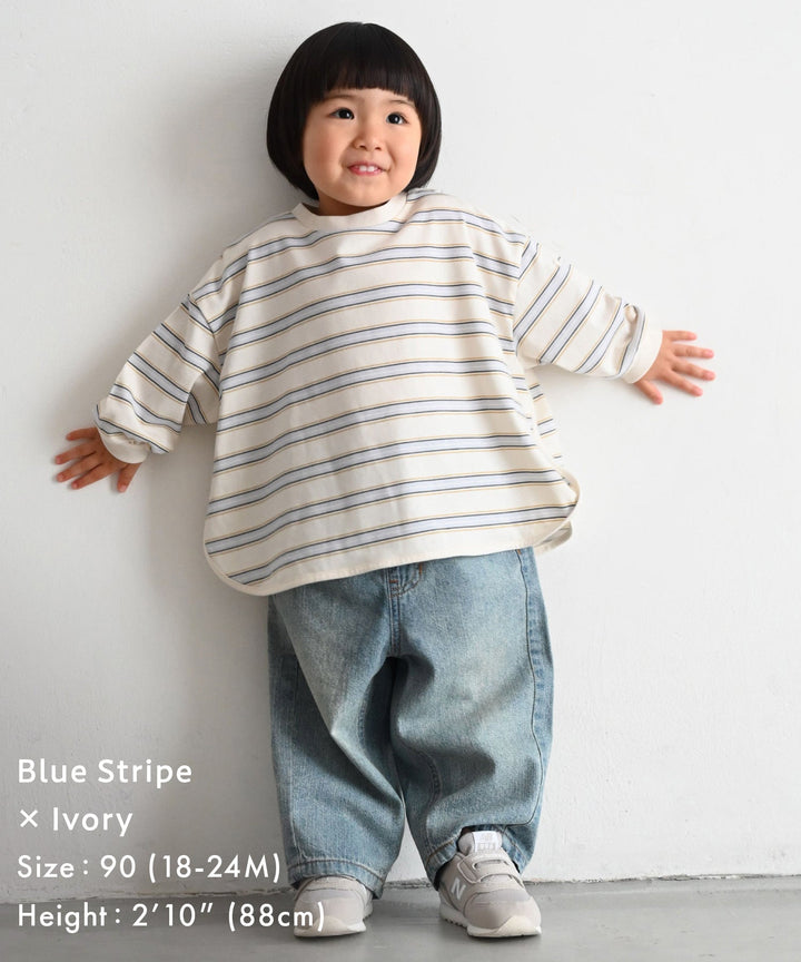 【AW】Round-Hem Long-Sleeve T-Shirt