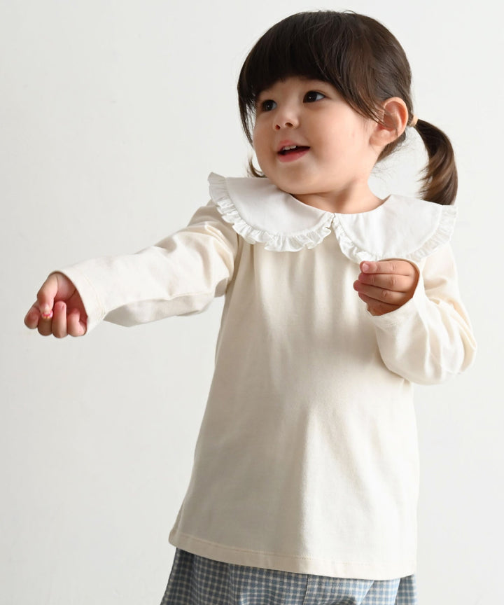 【AW】Big-Collar Long-Sleeve T-Shirt