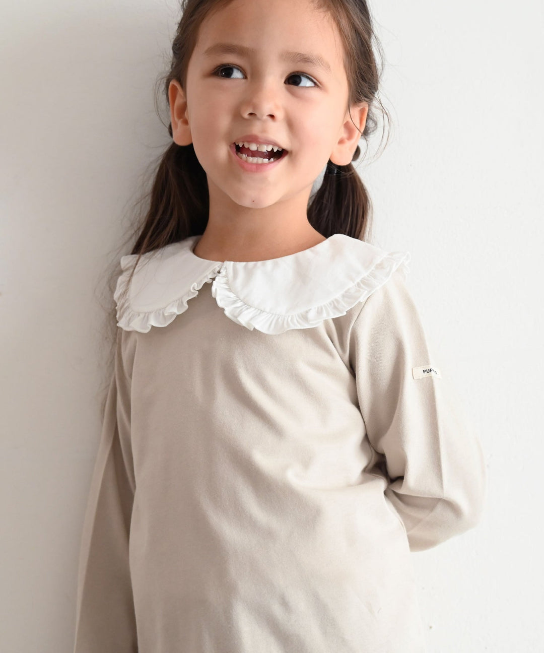 【AW】Big-Collar Long-Sleeve T-Shirt