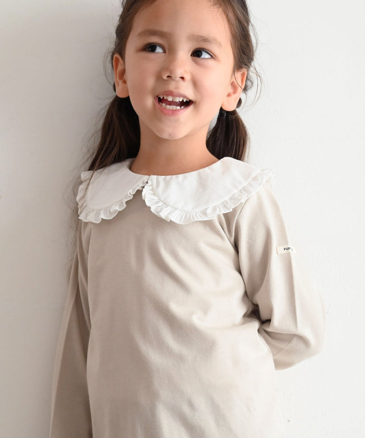 【AW】Big-Collar Long-Sleeve T-Shirt