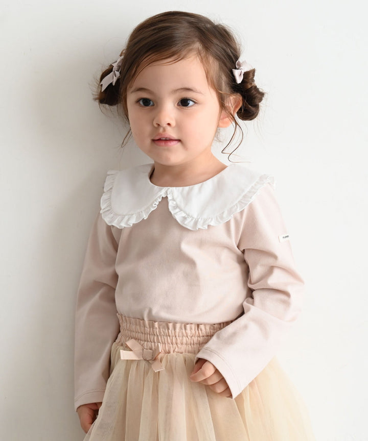 【AW】Big-Collar Long-Sleeve T-Shirt