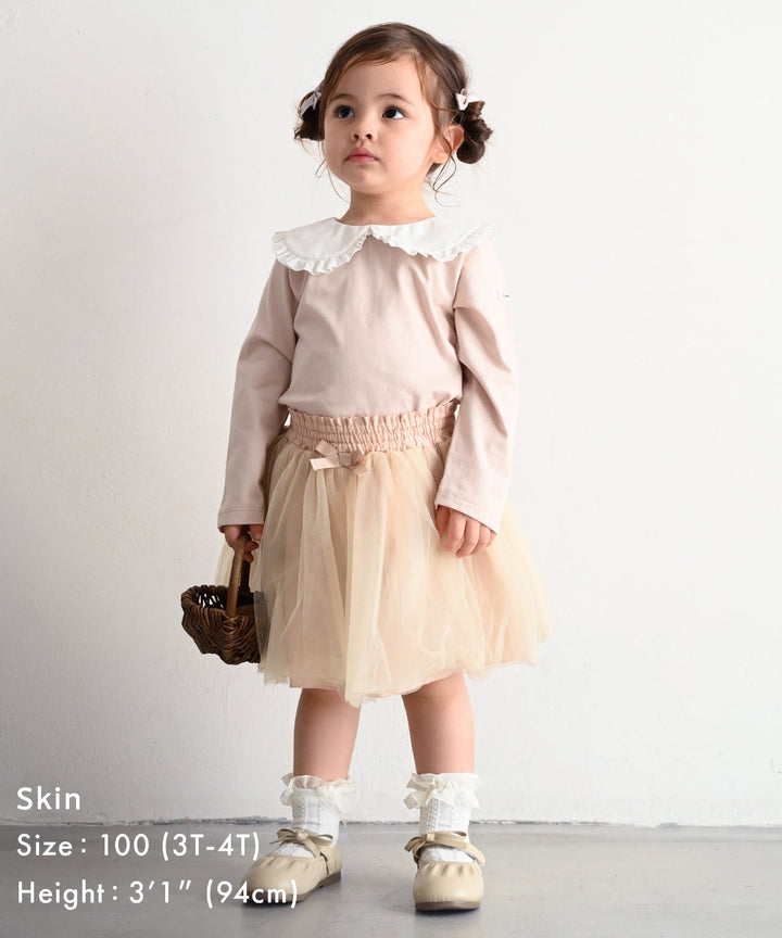 【AW】Big-Collar Long-Sleeve T-Shirt