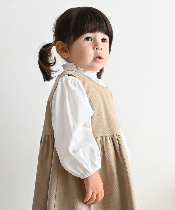 Shirred Puff-Sleeve Blouse