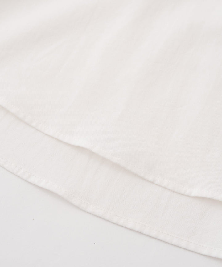 Shirred Puff-Sleeve Blouse