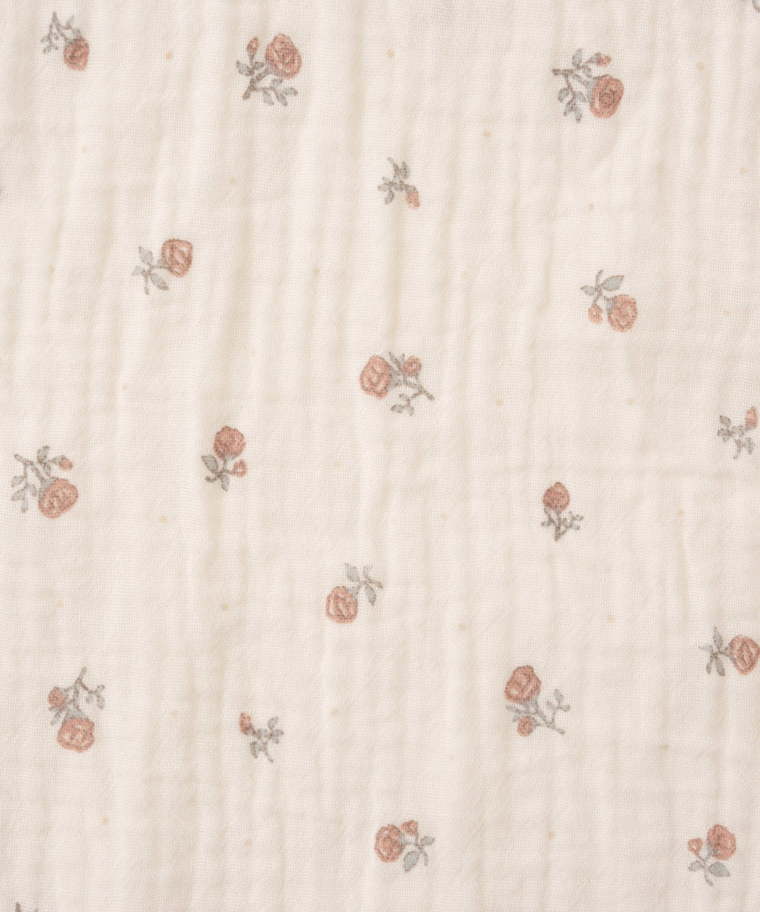 Double Gauze Blouse with Frilled Collar