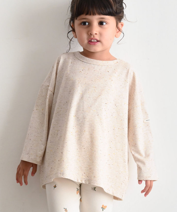 【AW】Color Nep Oversized Long-Sleeve T-Shirt