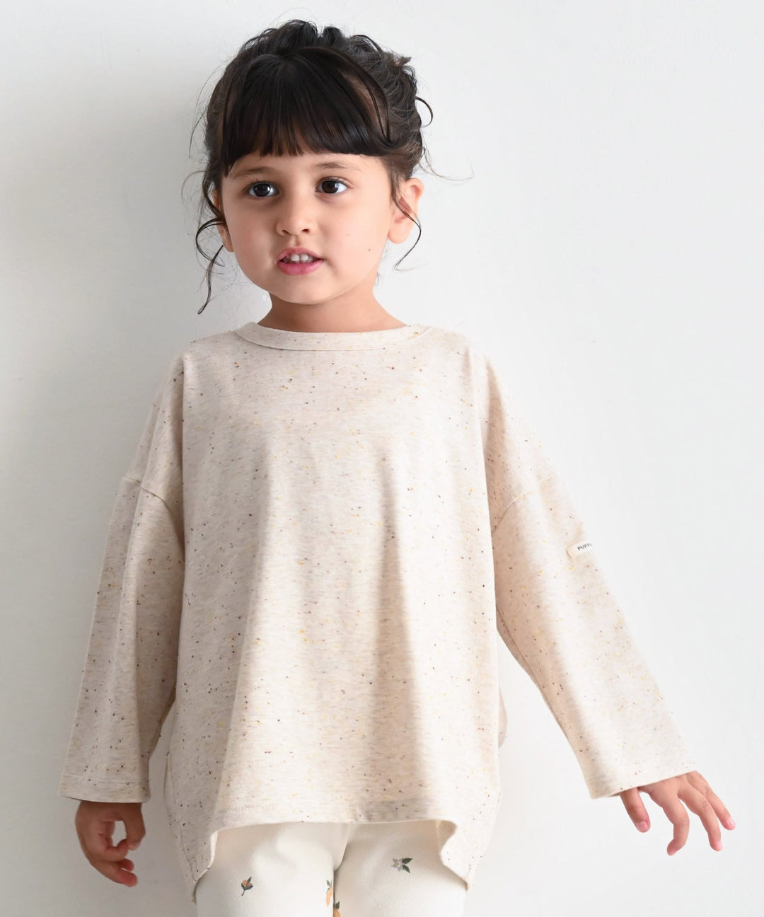 【AW】Color Nep Oversized Long-Sleeve T-Shirt