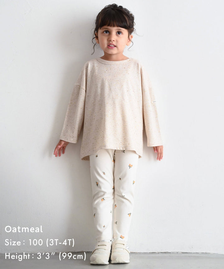【AW】Color Nep Oversized Long-Sleeve T-Shirt