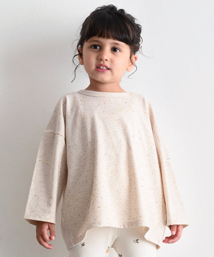 【AW】Color Nep Oversized Long-Sleeve T-Shirt