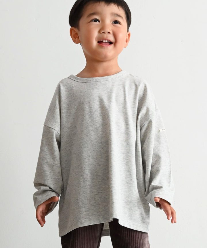 【AW】Color Nep Oversized Long-Sleeve T-Shirt