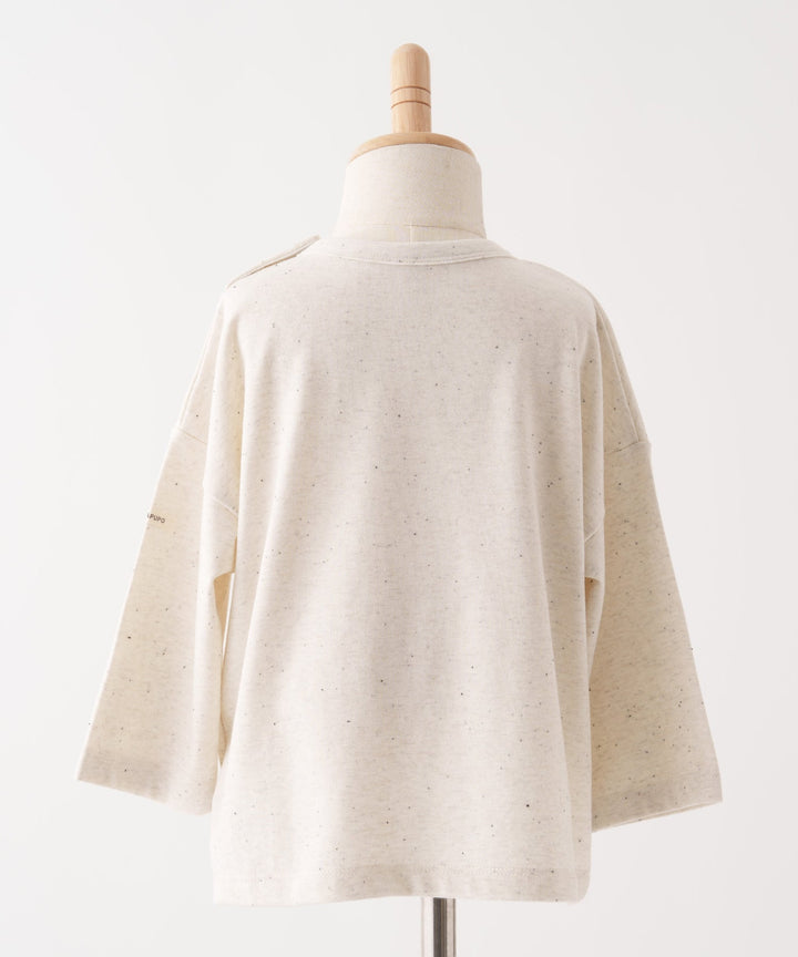 【AW】Color Nep Oversized Long-Sleeve T-Shirt