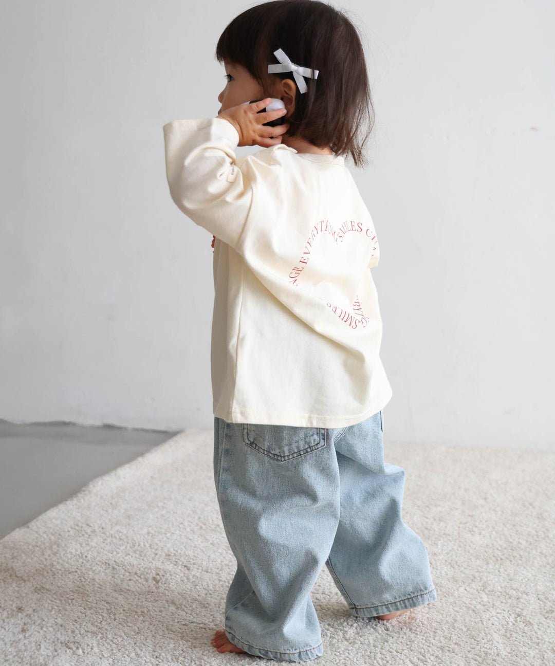Vintage-Style Denim Pants