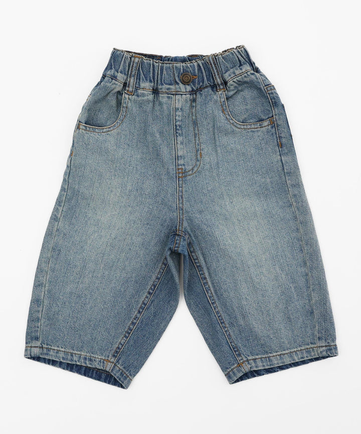 Vintage-Style Denim Pants