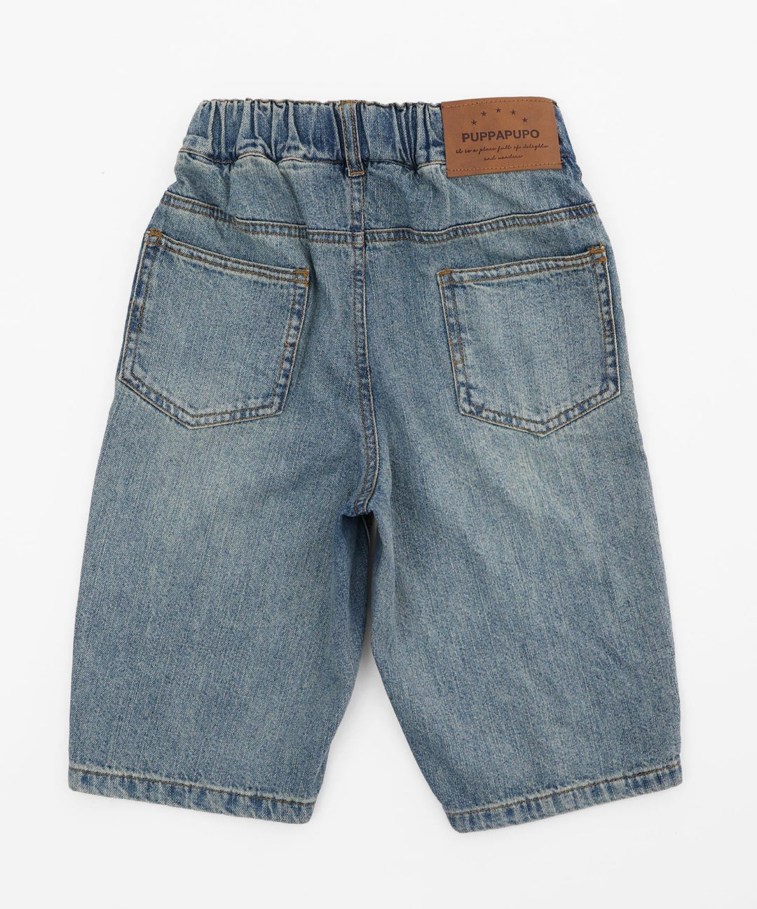 Vintage-Style Denim Pants