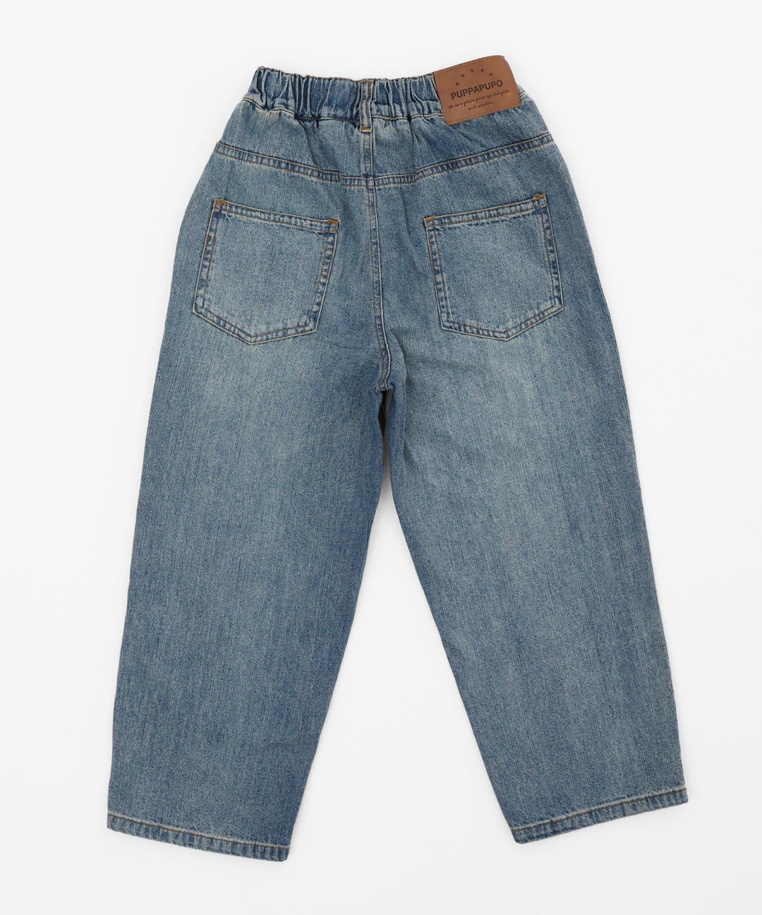 Vintage-Style Denim Pants