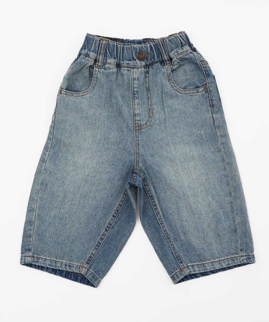 Vintage-Style Denim Pants