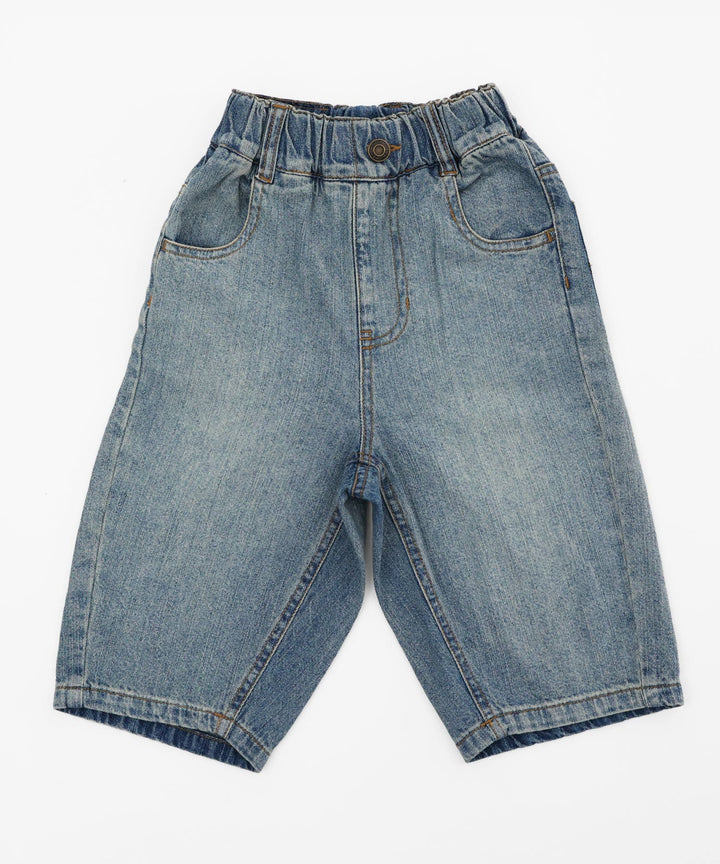 Vintage-Style Denim Pants