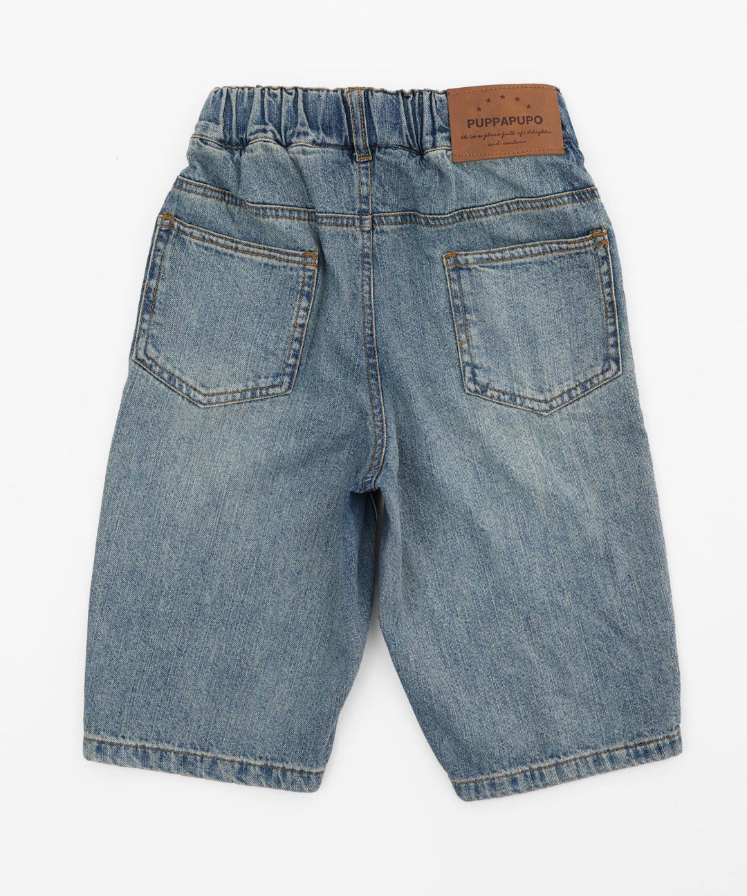 Vintage-Style Denim Pants
