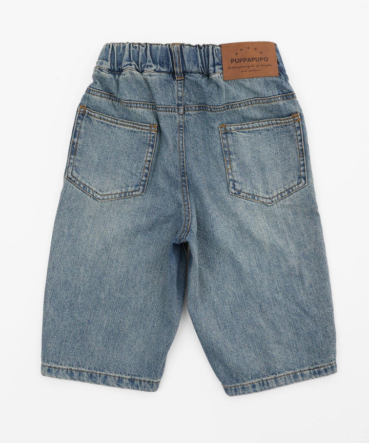 Vintage-Style Denim Pants