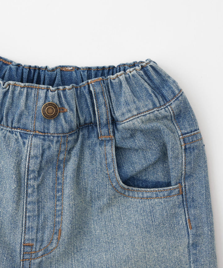 Vintage-Style Denim Pants