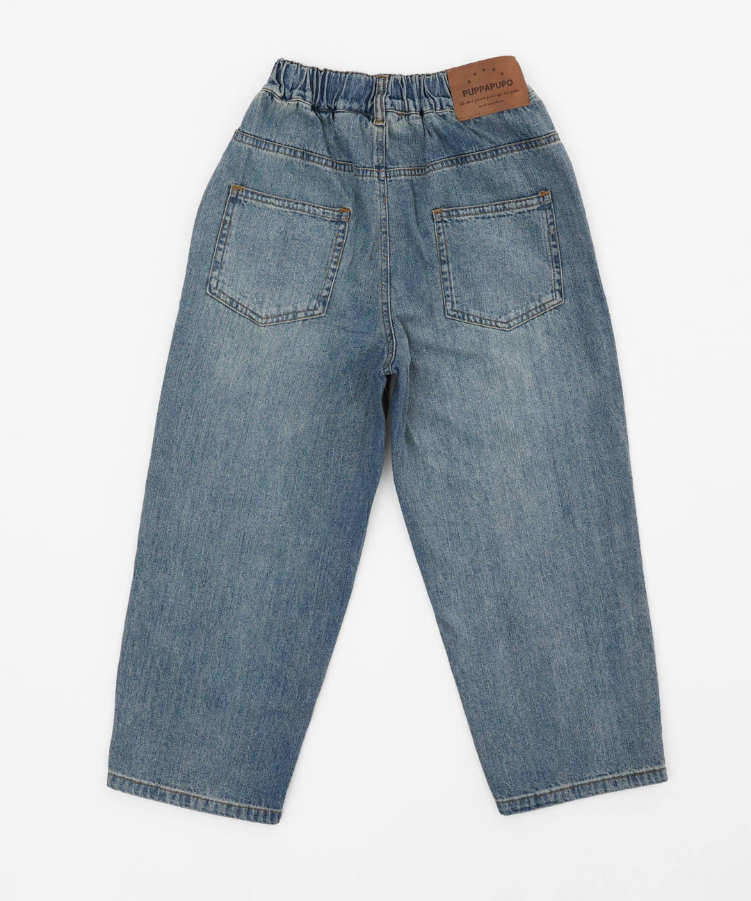 Vintage-Style Denim Pants