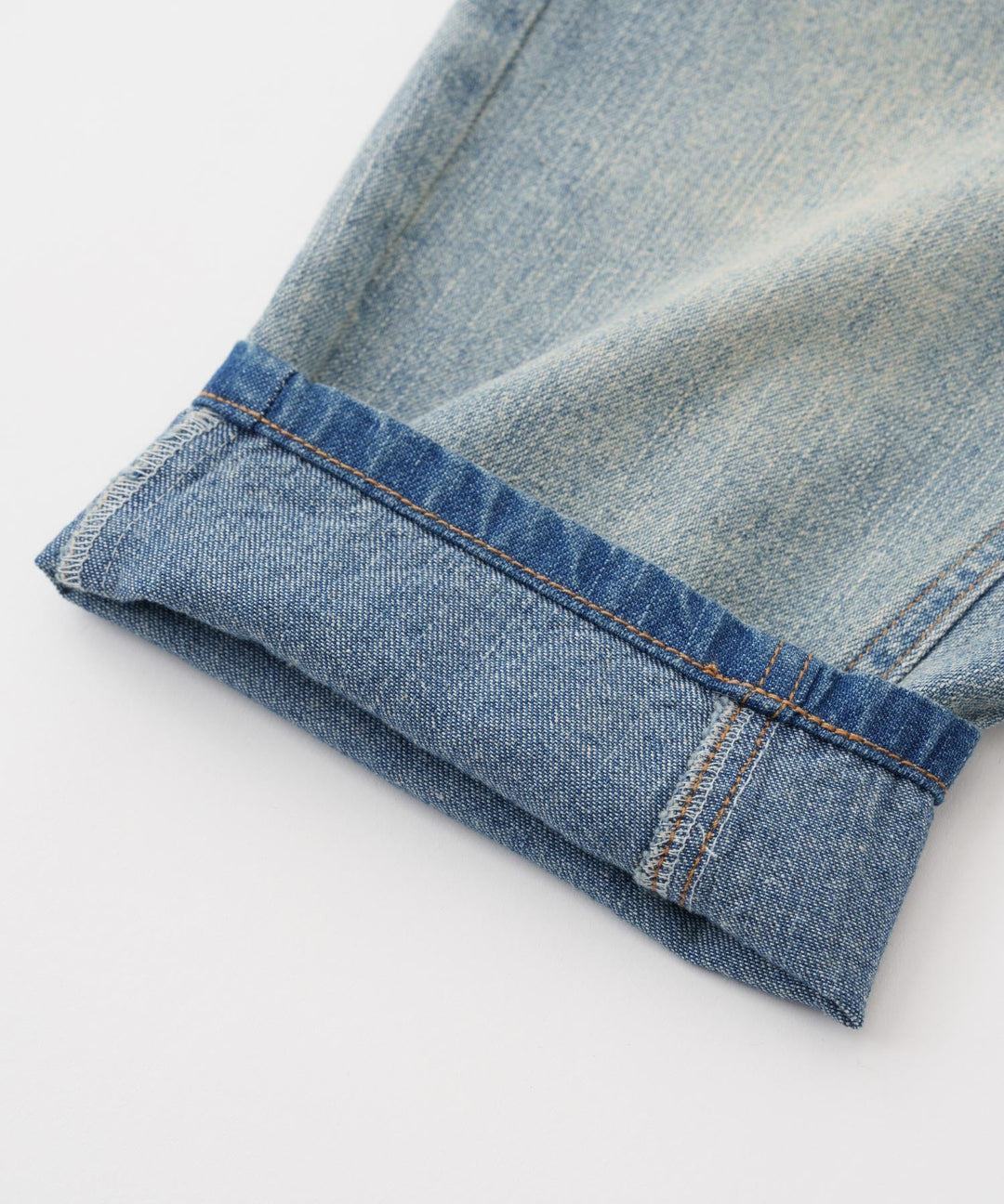 Vintage-Style Denim Pants