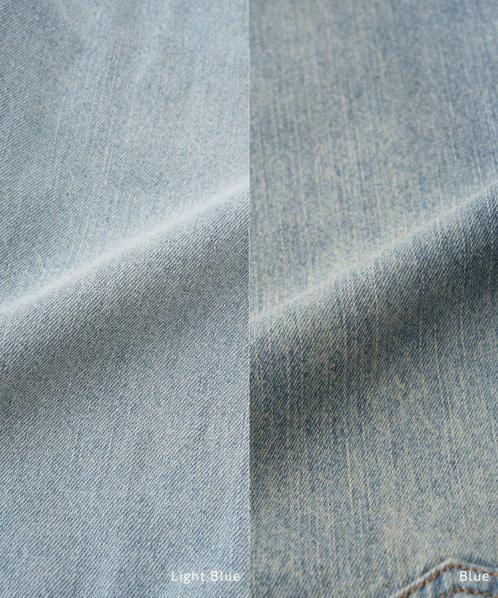 Vintage-Style Denim Pants