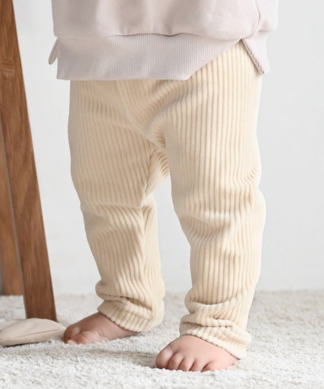 High-Rise Fine Corduroy Leggings